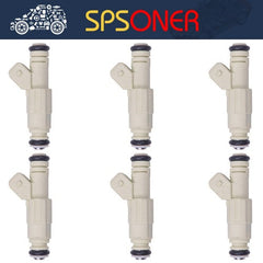 6PCS High quality fuel injector 0280155737 For Buick Pontiac Oldsmobile 3.8L V6 6B93BC-57