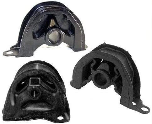 Fits 1994-2001 Acura Integra 1.8L Front Front Left Lower & Rear Motor Mount 3PCS 6B93BC-57