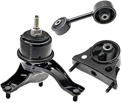 Fits 2004-2007 Toyota Highlander 2.4L 4WD Engine Motor Mount Set 3pcs : A7299, 6B93BC-57