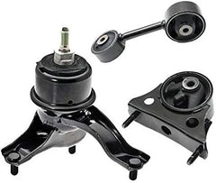 Fits 2004-2007 Toyota Highlander 2.4L 4WD Engine Motor Mount Set 3pcs : A7299, 6B93BC-57
