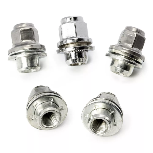 5X C2C35294010 ForJaguar S-Type X-Type XJ XF 1999-2011 Stainless Steel Lug Nuts 6B93BC-57
