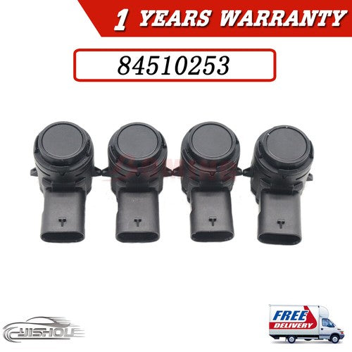 Parking Assist Sensor 84510253 Fits for GMC Chevrolet 84360381 84360386 4pcs 6B93BC-57