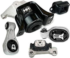 Fits 2011-2016 Nissan Juke 1.6L 2WD MANUAL Motor & Trans Mount Set 5pcs : 6B93BC-57