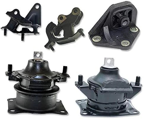 Fits 2003-2007 Honda Accord 2.4L MANUAL Engine Motor & Trans Mount Set 5pcs : 6B93BC-57