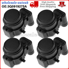 4PCS PDC Parking Sensor 3Q0919275A For BMW VW Tiguan Skoda Kodiaq Fiat Mercedes 6B93BC-57