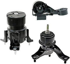 Engine Motor & Torque Mount Set 3pcs fits Toyota Sienna 3.3L 4WD 04-06: 9694, 6B93BC-57