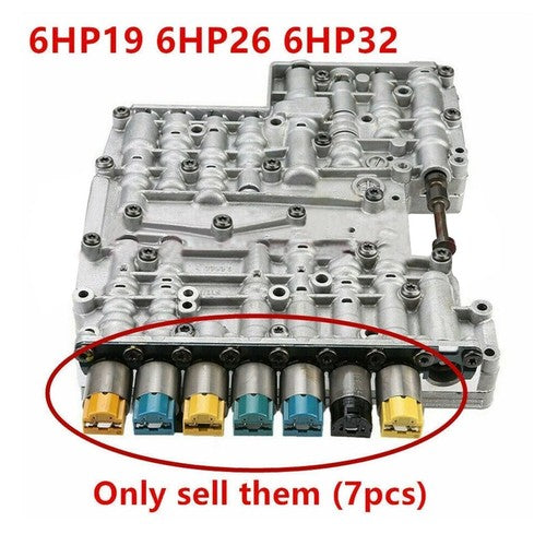 7x 6HP19 6HP26 6HP32 TRANSMISSION SOLENOID KIT Fit FOR BMW X3 X5 AUDI A6 A8 Q7 6B93BC-57