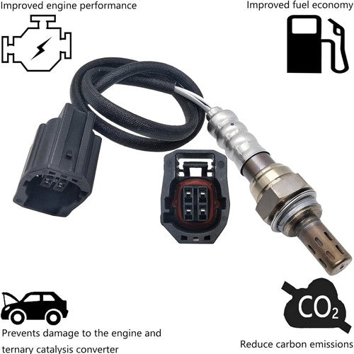 Set Of 2 Oxygen O2 Sensors For Mazda 3 2010-2013 2.3L L4 Upstream+Downstream USA 6B93BC-57