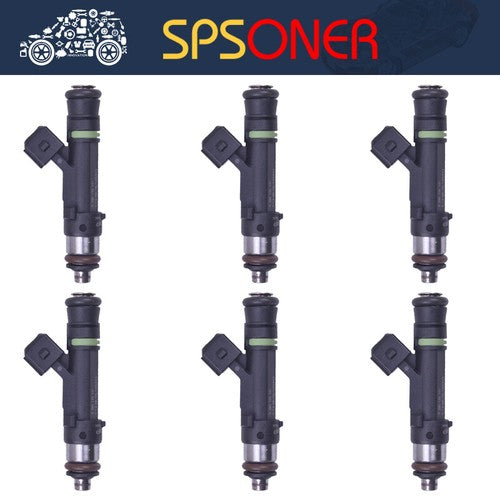6X Fuel Injector 0280158101 Fit Chevrolet Optra Design Lacetti 96487557 EV14 6B93BC-57