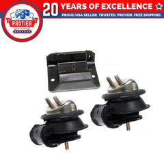 3PCS Engine Motor & Trans Mount Set for 1996-2000 Nissan Pathfinder 3.3L 2WD 6B93BC-57
