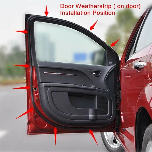 4PCS Door Weatherstrip Moulding Seal for Honda ACCORD Sedan 1998-2002 6B93BC-57