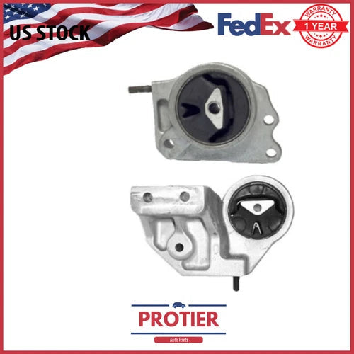 Front L & R Engine Motor Mount 2PCS Set Fit Dodge Dakota/ Durango 4.7L / 5.9L 6B93BC-57