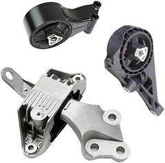 Fits 2012-2017 Buick Verano 2.4L with AUTO Trans Motor&Trans Mount Set 3PCS 6B93BC-57