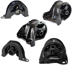 Fits 1992-1993 Honda Civic EX 1.6L w/AUTO Transmission Motor & Trans Mount 5pcs 6B93BC-57