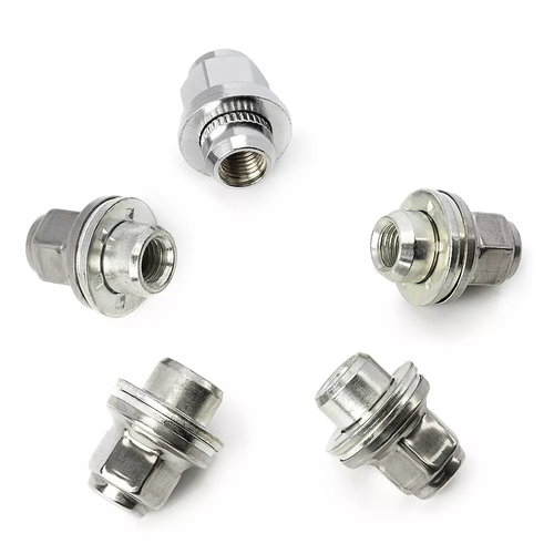 5X C2C35294010 ForJaguar S-Type X-Type XJ XF 1999-2011 Stainless Steel Lug Nuts 6B93BC-57