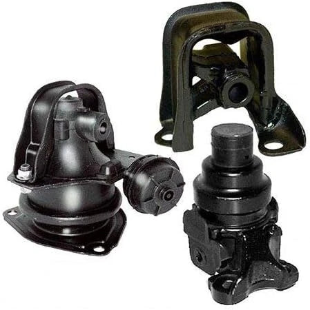Fits 1994-1997 Honda Accord 2.2L Motor Mount Set w/Solenoid Valve for AUTO 3PCS 6B93BC-57