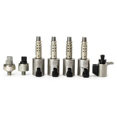 7PCS Transmission Solenoid Kit W/ Pressure Sensor For RE0F10D JF016E JF017E CVT8 6B93BC-57