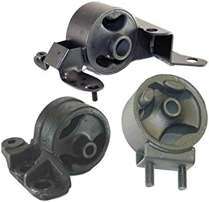 Fits 1994-1997 Kia Sephia 1.6L MANUAL Trans Motor Mount Set 3PCS : A2651, 6B93BC-57