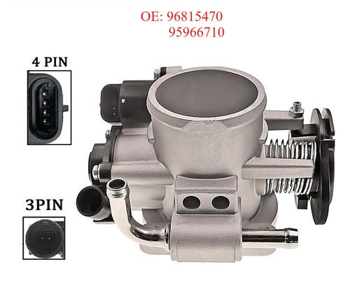 96815470 Throttle Body Assembly For Daewoo Kalos Chevrolet Kalos Aveo 1.4 F14D3 6B93BC-57