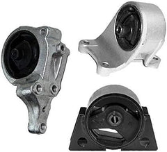Fits 1993-2001 Nissan Altima 2.4L MANUAL Front Motor & Trans Mount Set 3PCS : 6B93BC-57