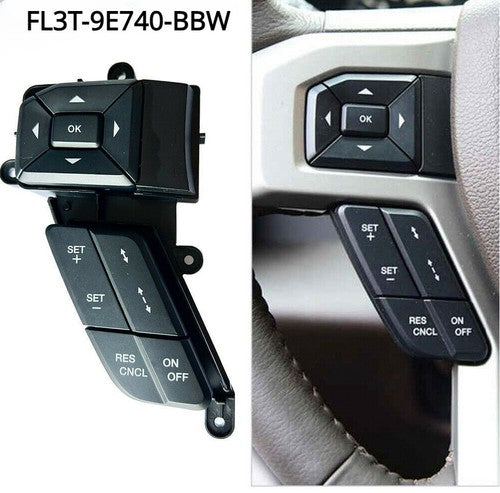 Steering Wheel Left Cruise Control Switch Button For Ford 2015-18 F150/250/350 6B93BC-57