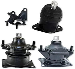 Fits 2003-2007 Honda Accord 2.4L MANUAL Motor & Rear Trans Mount Set 4pcs : 6B93BC-57