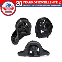 Engine Motor & Trans Mount 3PCS Set Compatible for 1990-1993 Acura Integra 1.8L 6B93BC-57