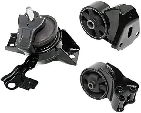 Fits 2003-2008 Hyundai Tiburon 2.7L w/AUTO Engine Motor Mount Set 3pcs : A7112, 6B93BC-57