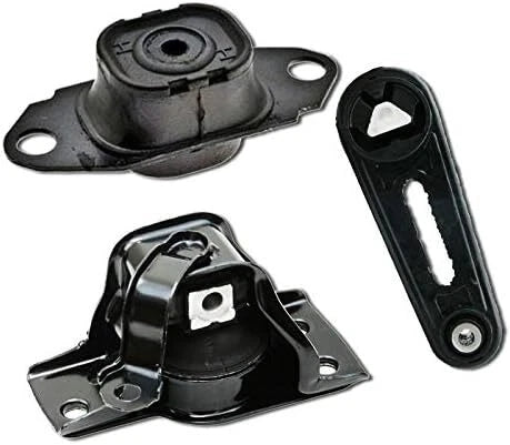 Fits 2009-2011 Nissan Versa 1.6L Engine Motor & Trans Mount Set 3PCS : A4347, 6B93BC-57