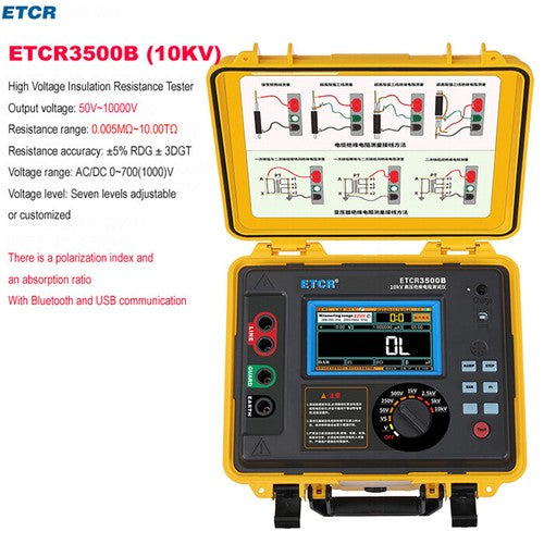 High Voltage insulation Resistance Testing Instrument Insulation Tester 10Kv 6B93BC-57