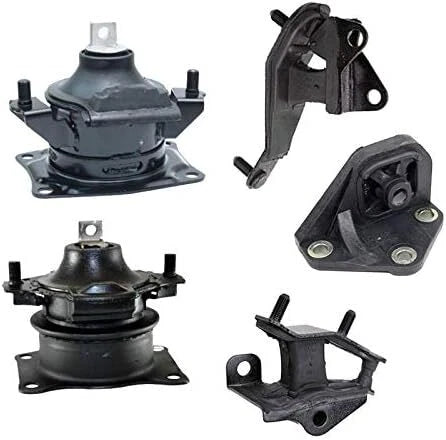 Fits 2003-2007 Honda Accord 2.4L AUTO Engine Motor & Trans Mount Set 5PCS : 6B93BC-57