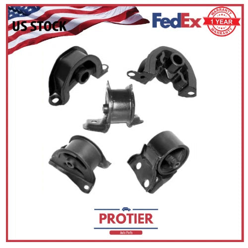Motor Mount Set 5PCS for 1994-1995 Honda Civic 1.5L LX / DX for Manual 6B93BC-57