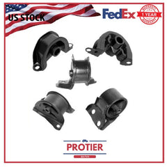 Motor Mount Set 5PCS for 1994-1995 Honda Civic 1.5L LX / DX for Manual 6B93BC-57