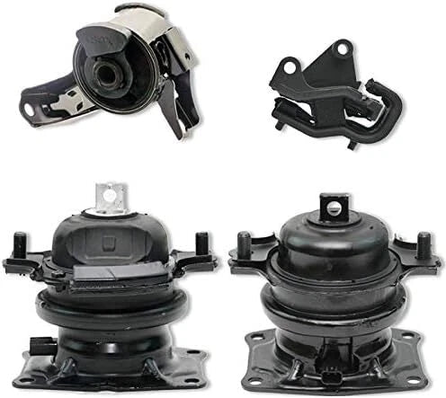 Fits 2007 Honda Odyssey 3.5L i-VTEC AUTO Motor & Front Trans Mount Set 4pcs : 6B93BC-57