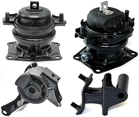 Fits 2006-2008 Honda Pilot 3.5L 2WD Engine Motor & Trans Mount Kit 4pcs : 6B93BC-57