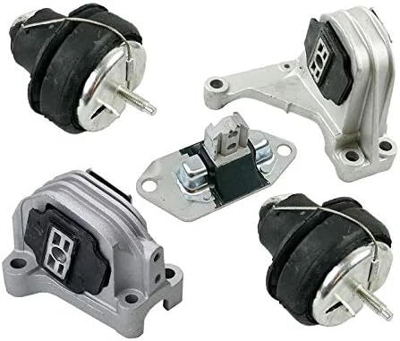Fits 2001-2004 Volvo S60 2.3L Motor&Trans Mount Set 5pc : A4003, A4038, A4003, 6B93BC-57