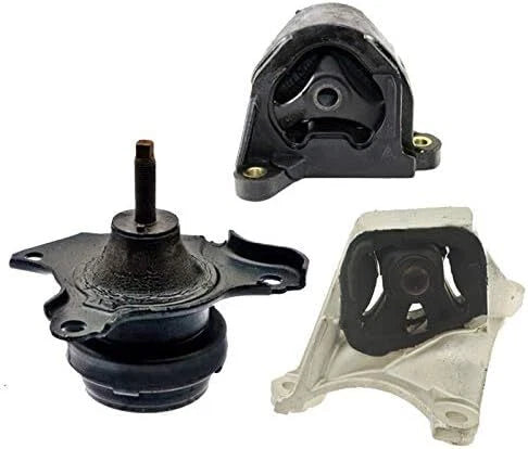 Engine Motor Mounts Front/Front RT/Rear Set 3pc Compatible with Fits 2003-2006 6B93BC-57