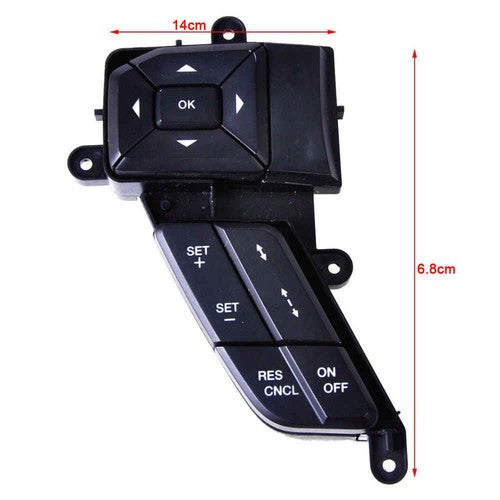 Steering Wheel Left Cruise Control Switch Button For Ford 2015-18 F150/250/350 6B93BC-57