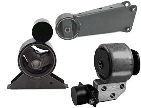 Fits 1996 Hyundai Accent 1.5L DOHC AUTO Trans Engine Motor Mount Set 3PCS : 6B93BC-57
