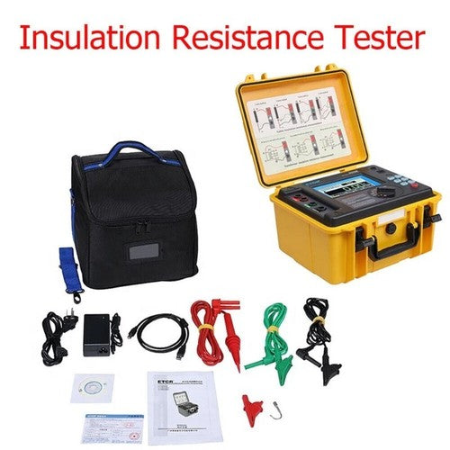 5KV High Voltage Resistance Tester H/V Insulation Meter 10TΩ 7mA ETCR352010 6B93BC-57