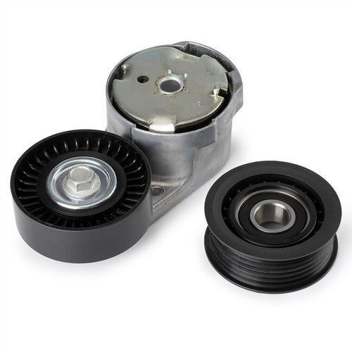 Belt Tensioner Assembly+Drive Belt Idler Pulley 39282 38082 For Chrysler Dodge 6B93BC-57