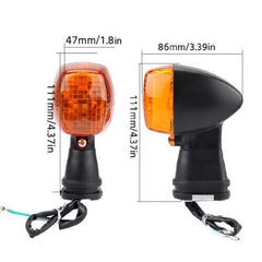 Front Turn Signal Light Lamp For KAWASAKI NINJA ZX6R ZX6RR ZX7 ZX7RR ZX9R ZX 12R