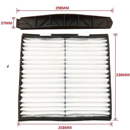 Cabin Air Filter Cover with Filter for Chevy, Cadillac GMC Escalade 22759203 6B93BC-57