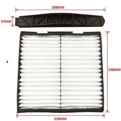 Cabin Air Filter Cover with Filter for Chevy, Cadillac GMC Escalade 22759203 6B93BC-57