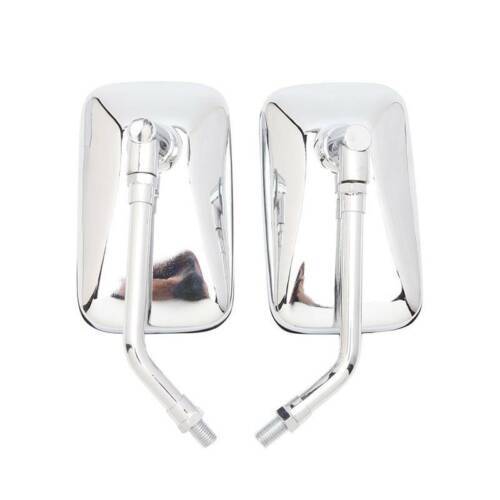 Rectangle Motorcycle Rear View Mirrors for Honda Shadow VLX 600 VT600C VTX1300C 6B93BC-57
