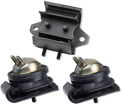 Fits 2000-2004 Nissan Frontier/Xterra 3.3L 2WD Front L & R Motor & Trans Mount 6B93BC-57