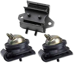 Fits 2000-2004 Nissan Frontier/Xterra 3.3L 2WD Front L & R Motor & Trans Mount 6B93BC-57