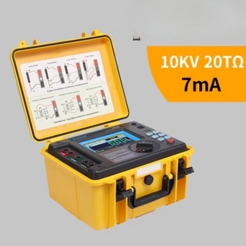 5KV High Voltage Resistance Tester H/V Insulation Meter 10TΩ 7mA ETCR352010 6B93BC-57