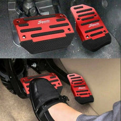 RED Non-Slip Automatic Gas Brake Foot Pedal Pad Cover Car Accessories Parts USEA 6B93BC-57