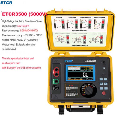 High Voltage insulation Resistance Testing Instrument Insulation Tester 10Kv 6B93BC-57